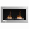Gymax 38 Inch Wall Mounted Bio-Ethanol Fireplace Ventless Dual Burner Fireplace 14
