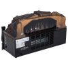 HOMCOM 5200 BTU 750W/1500W Electric Log Set Heater with Realistic Ember Bed - Black 17