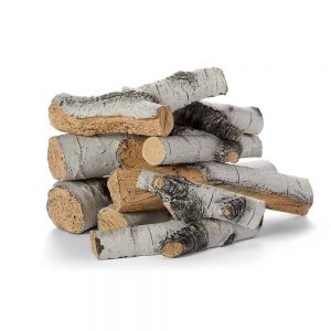 HPC Aspen Birch Outdoor Ceramic Gas Log Set