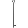 Hand-Forged Iron Tall Fireplace Tool Set 6