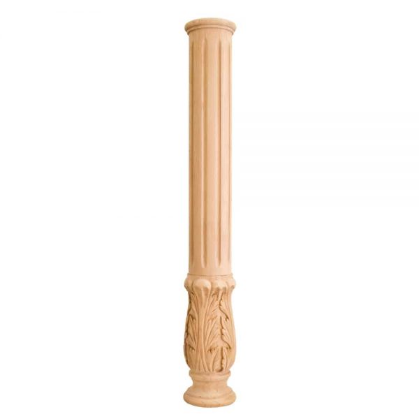 Hardware Resources FP1-ALD Acanthus Traditional Fireplace Column