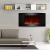 Harper&Bright Designs 35" Fireplace Heater Wall Mounted Electric Fireplace Space Heated with Remote 5