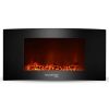 Harper&Bright Designs 35" Fireplace Heater Wall Mounted Electric Fireplace Space Heated with Remote