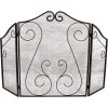 Hearth Accessories Fireplace Scrollwork Screen 3