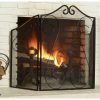 Hearth Accessories Fireplace Scrollwork Screen 4