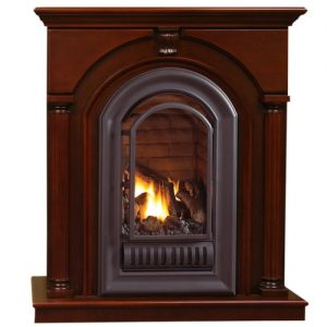 HearthSense Liquid Propane Vent Free Gas Fireplace- 20
