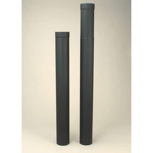 Heat-Fab 6" Welded Black Stove Pipe Adjustable Length 38" - 70"