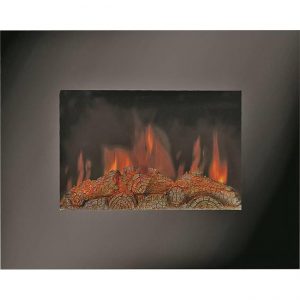 Homebasix 4688750 26 in. Electric Wall Mount Heater Fireplace