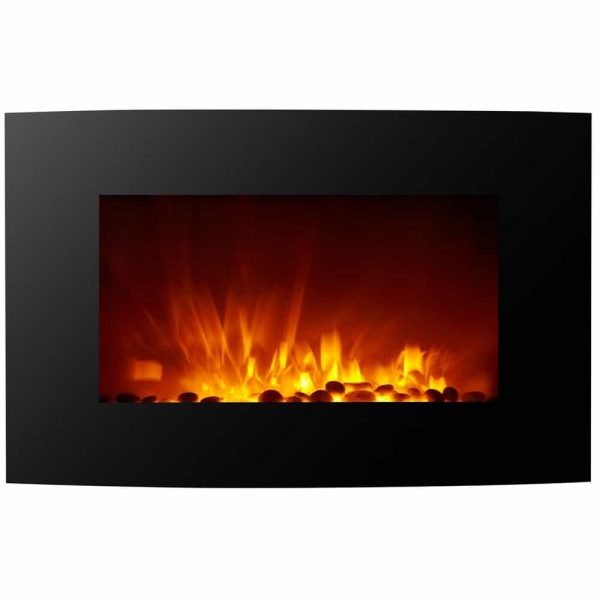 Homegear 1500W Wall Mounted 2-in-1 Electric Fireplace/Heater with Remote Control 1
