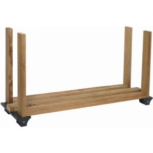 Hopkins 2x4basics Black Firewood Rack System