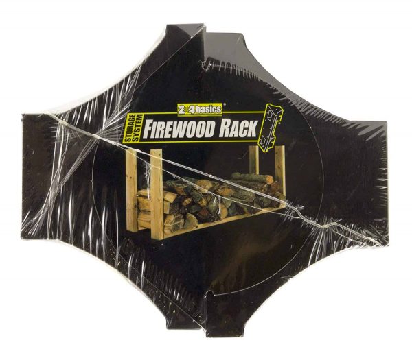 Hopkins 2x4basics Black Firewood Rack System 5