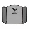 Houston Texans Imperial Fireplace Screen - Brown