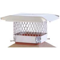 Hy-C #SCSS99 9x9 Stainless Steel Shelter Chim Cap