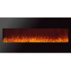 Ignis Royal 60 inch Electric Wall Fireplace with Crystals CSA US Certified