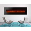 Ignis Royal 95 inch Electric Wall Fireplace with Crystals CSA US Certified 4