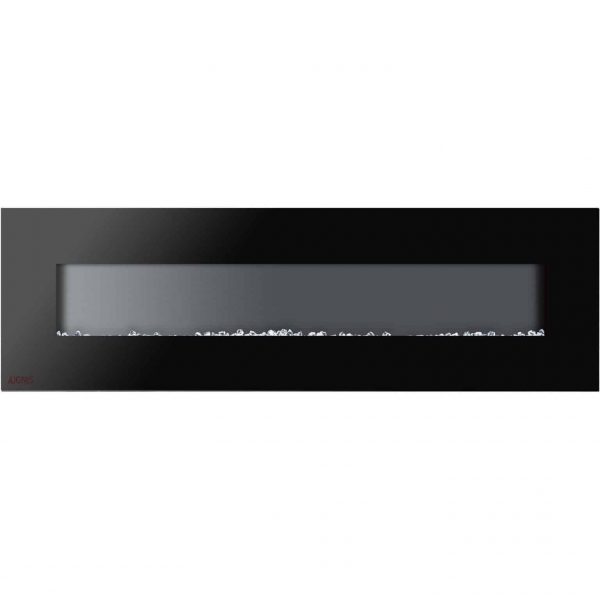 Ignis Royal 95 inch Electric Wall Fireplace with Crystals CSA US Certified 2