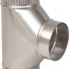 Imperial GV0887 Easy Flow Stove Pipe Tee