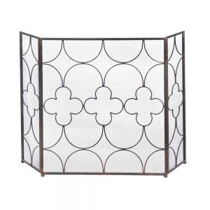 Iron Fireplace Screen