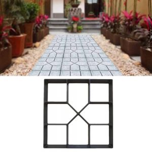 Iuhan Path Maker Mold Reusable Concrete Cement Stone Design Paver Walk Mould