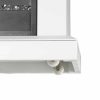 Jasmine Electric Fireplace Mantel by Cᶟ, White 8