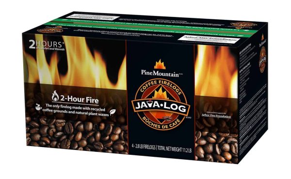 Java Log Pine Mountain Java - Log 4 - Hour Fire logs - Pine Mountain - 2.8 lb.