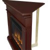 Kennedy Grand Corner Fireplace in Dark Walnut by Real Flame 11
