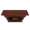 Kennedy Grand Electric Fireplace in Dark Espresso by Real Flame 6