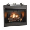Keystone Series 34" Deluxe B-Vent IP Louver Fireplace - NG 2