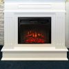 Kinbor 28" Electric Wall Mounted Fireplace Heater w/ Adjustable Heating 7