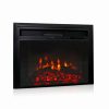 Kinbor 28" Electric Wall Mounted Fireplace Heater w/ Adjustable Heating