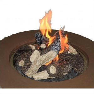 Kingfisher Lane Set of 6 Logs and Lava Rock