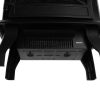 Ktaxon 17" Freestanding Black Portable Electric Fireplace Heater 3D Flames Firebox w/ Logs,CSA Listed 5