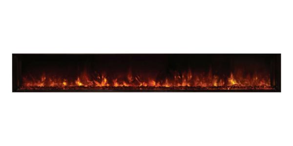 Landscape Clean Face Fullview Built-In Electric Fireplace - 100" x 15"