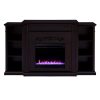 Landsmill Color Changing Fireplace w/ Bookcases 20