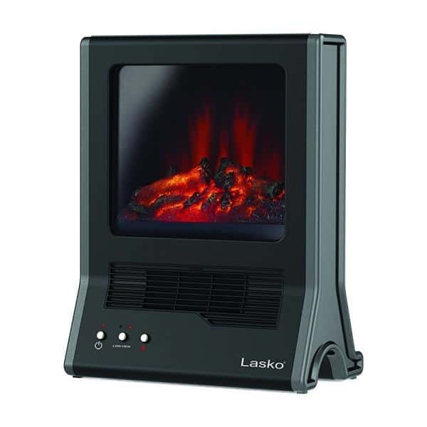 Lasko CA20100 Ultra Ceramic Fireplace Heater