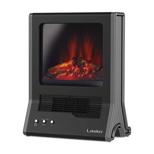 Lasko Ultra Ceramic Electric Fireplace Space Heater 1