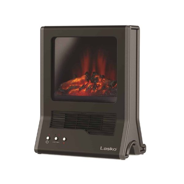 Lasko Ultra Ceramic Electric Fireplace Space Heater