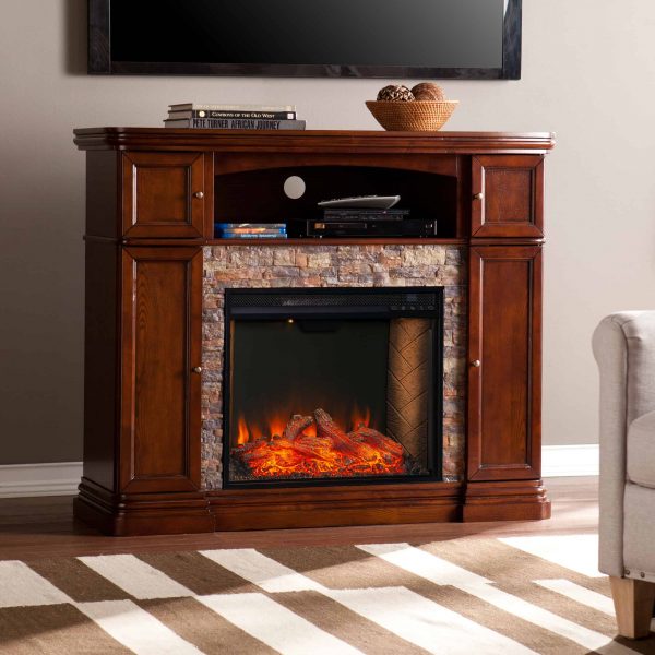 Lellermann Alexa Smart Fireplace Cabinet