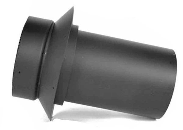 Lennox Hearth Products 6DMA 6 Inch security Double-Wall Black Stovepipe Masonry Adaptor