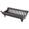 Liberty Foundry G16 15" Heavy-Duty Cast-Iron Fireplace Grate (2" Clearance)