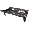Liberty Foundry G27-4 27" Heavy-Duty Franklin-Style Cast-Iron Fireplace Grate (4" Clearance)