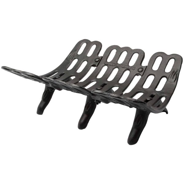 Liberty Foundry G500-28 Self-Feeding Cast-Iron Fireplace Grate with 2.5" Clearance (28")