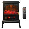 LifeSmart 1500W Large Room 3-Sided Portable Electric Infrared Stove Space Heater