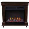 Lifesmart 29" Rolling Mantel Electric Fireplace with 3D Flame 5