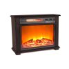 Lifesmart Infrared Medium Infrared Dark Oak Fireplace with Remote 5