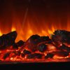 Lifesmart Infrared Medium Infrared Dark Oak Fireplace with Remote 7
