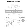 Lindon Mantel Shelf-72 inches-Unfinished 16