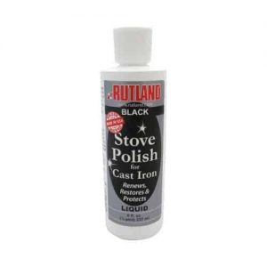 Liquid Stove & Grill Polish for Cast Iron & Steel Stoves - 8 Fl Oz Bottle