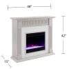 Livingvale Tiled Color Changing Fireplace by Ember Interiors 26
