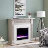 Livingvale Tiled Color Changing Fireplace by Ember Interiors 24